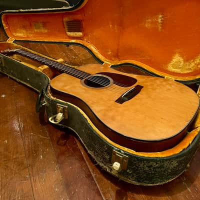Ess & Ess Vintage Guitar Case 1950s - Black and Gold image 6