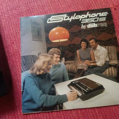 Dubreq Stylophone 350s 1969 Faux Wood Panelling   Holy Grail Of Vintage Trippiness Synthesizer imagen 6