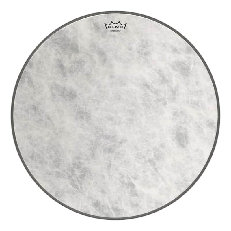 Remo Powerstroke P3 Fiberskyn Bass Drum Head 24" image 1