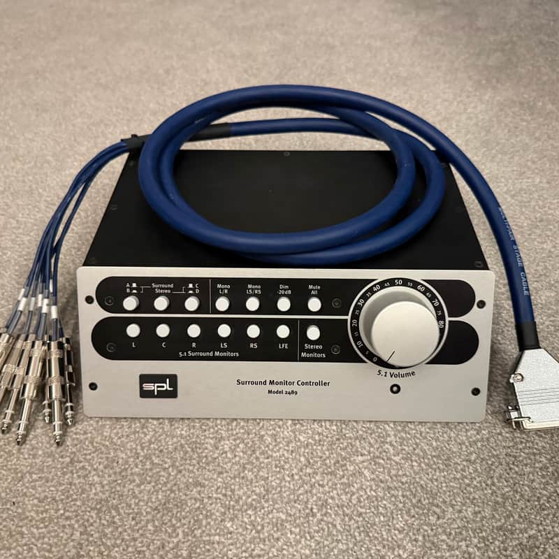 2003 – Present SPL 2489 SMC Surround Monitor Controller Black