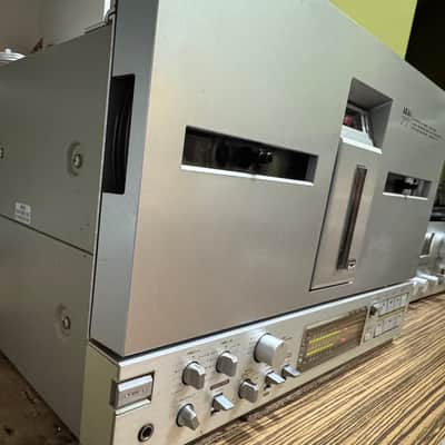 Akai GX-77 Reel to Reel Tape Deck – Serviced, New Belts, Working, AS-IS image 6