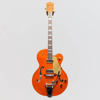 Gretsch G6120DE Duane Eddy Hollow Body Bigsby MIJ Electric Guitar - Desert Sunrise Lacquer image 9