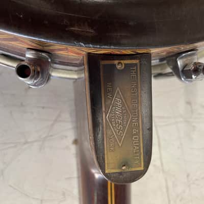 Princess Tenor Banjo 1920,s - Brown image 6