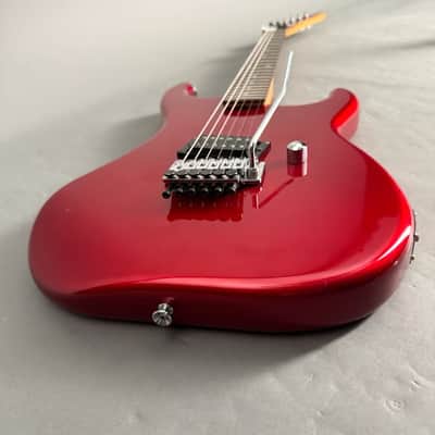 Kramer 80s Focus 1000 Made in Japan rotmetallic Floyd Rose Koffer 1984 - 1988 - rotmetallic image 7