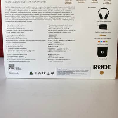 RODE NTH-100 Professional Over Ear Headphones 2022 - Present - Black image 2