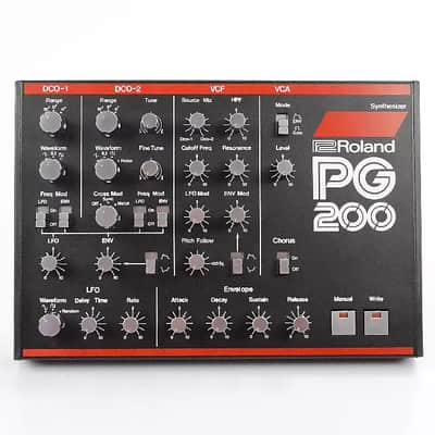 ジャンク品　Roland PG-200シンセサイザー　プログラマー Roland PG-200 Synthesizer Programmer | Reverb