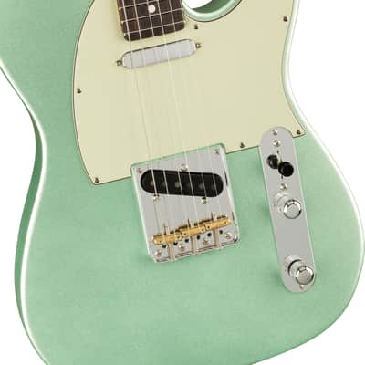 BRAND NEW 2022 Fender American Professional II Telecaster Mystic Surf Green w/ Case image 4