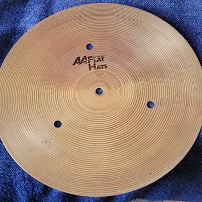 Vintage Sabian 14 Inch Flat Hats Hi Hats Cymbals image 15