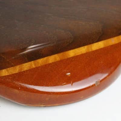 RARE 2001 Fender American Deluxe Zone Bass Walnut Exotic Wood BODY USA Premium Bass image 19