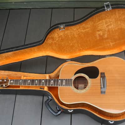 1975 Yairi YW-600 Dreadnought Guitar New Jacaranda Natural+Vintage Hard Case Bargain! image 1