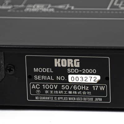 Korg SDD-2000 SDD2000 Sampling Digital Delay Effect Processor