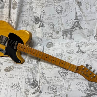 1996 Fender American Vintage Series '52 Reissue Telecaster 7lbs 11oz Butterscotch Blonde Oscar Pallares WOW!! image 13