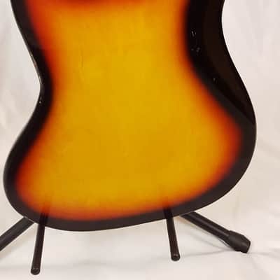 Global Jazz Bass Copy ST85BS 1970s Sunburst image 5