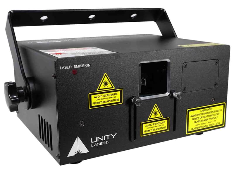 Unity RAW 1.7 Laser Light Show Fixture image 1