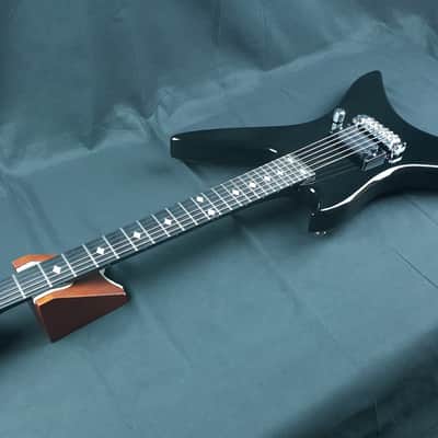 B.C. Rich Chuck Schuldiner Tribute Stealth 2008 Onyx Black Neck Thru Dimarzio X2N Death + Hardcase image 15