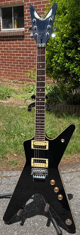 2012 Dean ML-79 W/Floyd Rose Black ML79 image 1