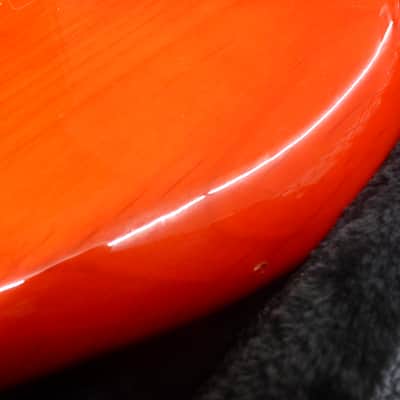 Spector Early Production Legend 4 Classic Soap Bar Humbuckers W/Case : Leveled Crowned & Dressed Frets 2003 - Trans Orange image 6