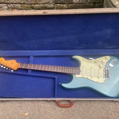 Vintage Selmer Fender Stratocaster guitar case for Pre CBS Strat excellent condition image 6