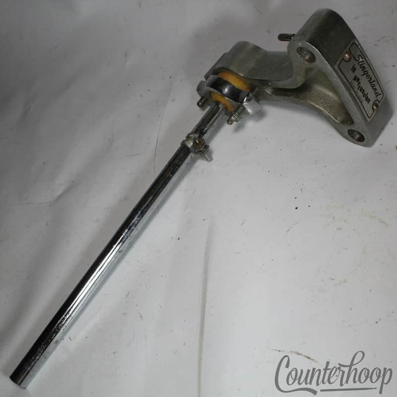 Slingerland 70s Double Set-O-Matic Tom Drum Arm Holder Ball-Mount Long Bass Post image 1