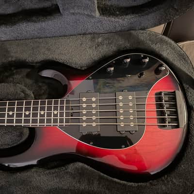 Ernie Ball Music Man StingRay Special 5 HH Raspberry Burst image 5