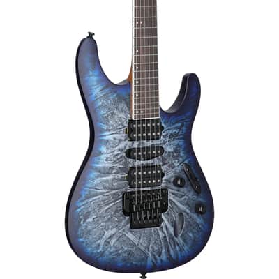 Ibanez S770 Electric Guitar (with Gig Bag), Cosmic Blue Frozen Matte image 1