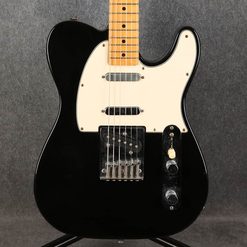 Fender Mexican Telecaster - Added Middle Pickup - Black - 2nd Hand image 1