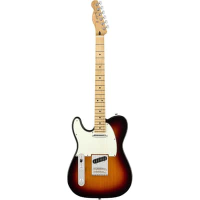 Fender Player Telecaster Left-Handed Electric Guitar, Maple Fingerboard, 3-Color Sunburst image 7