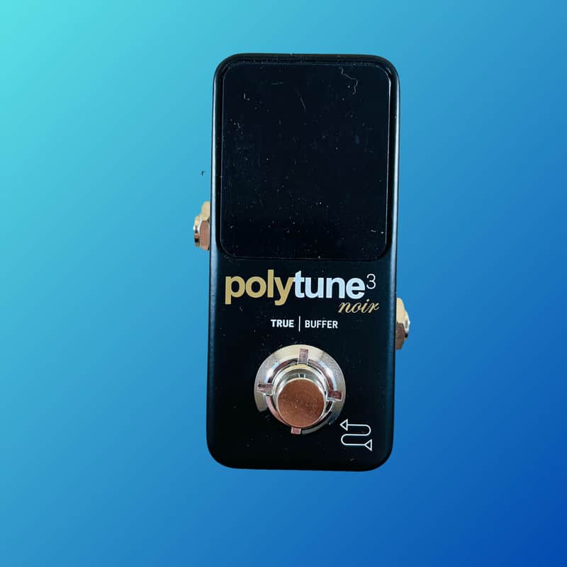 TC Electronic Polytune Noir Polyphonic Tuner Pedal | Reverb