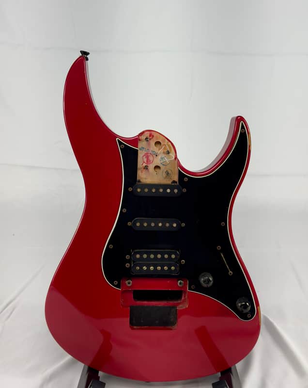 Yamaha RGZ621P Loaded Electric Guitar Body 1990’s - Ruby Red image 1