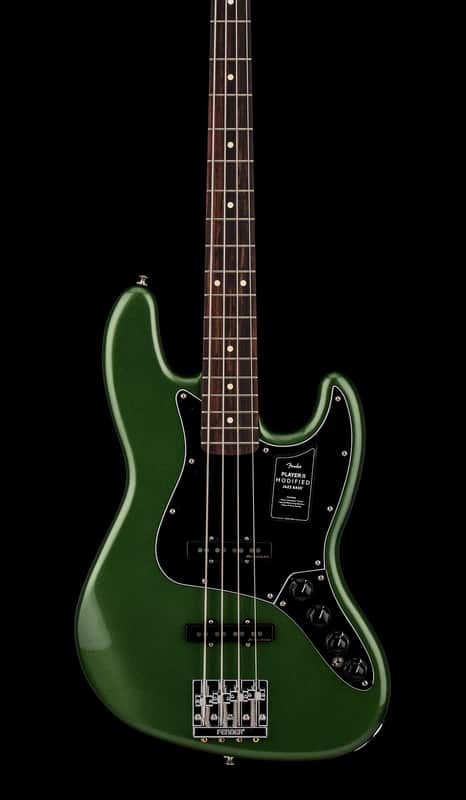 Fender Player II Modified Active Jazz Bass - Harvest Green Metallic #94590 image 1