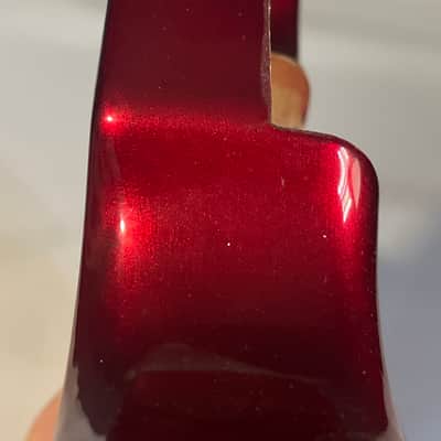 1983 Matsumoku Era Made in Japan Kramer Focus 2000 Candy Apple Red Guitar Body Floyd Ready image 20