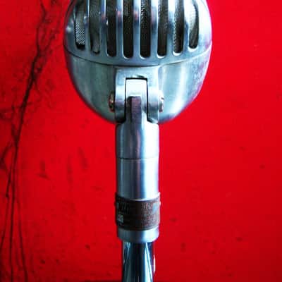 Vintage 1940's Shure 55 Cardioid Dynamic Microphone mod LED light lamp # 1 556S 556 55 55SW image 5