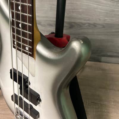 Greco Phoenix PXB-400 PJ Silver Burst Electric Bass Made In Japan #2869 image 7