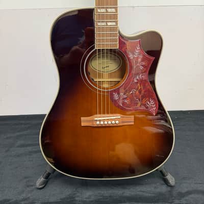 Used Epiphone Hummingbird Pro Acoustic Electric Guitar 2021 image 7