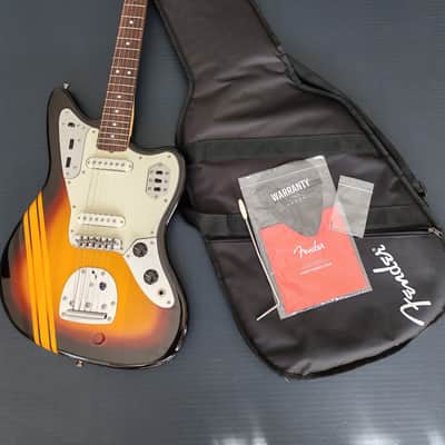 *NEW* 2025 Fender Japan Traditional Collection 60s Jaguar - Serial Number #666 ! Competition 3-Color Sunburst / Aged Natural MIJ image 16