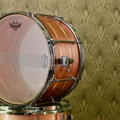 14"x8" Copper Snare Drum image 4
