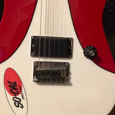 Fender Stratocaster SoCal 2005 Red/White image 3