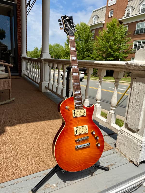 ESP LTD EC-401 VF DiMarzio 2014 - 2016 - Faded Cherry Sunburst image 1