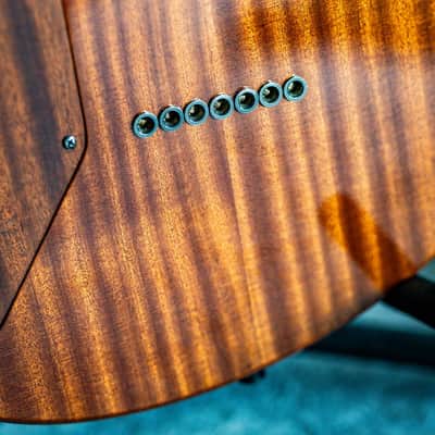 Leonardo Orsi Custom 7-String – 2018 Exhibition Model – Handcrafted, lightweight "Workhorse" with Premium Aesthetics image 8