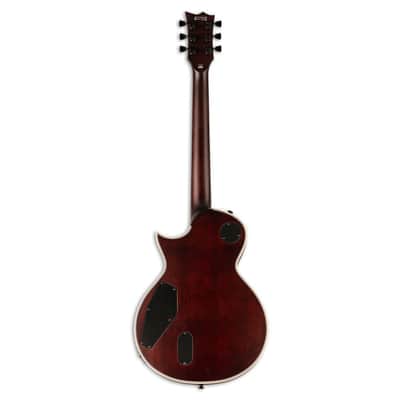 ESP LTD EC-1000T CTM 6-String Right-Handed Electric Guitar with Full-Thickness Mahogany Body (Tobacco Sunburst Satin) image 2