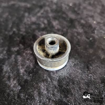 Silvertone / Danelectro Amplifier Knob (1970s Black & Silver) image 2