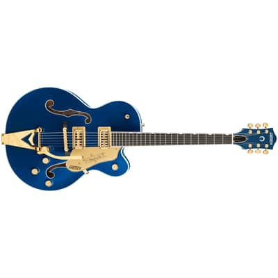 Gretsch G6120TG Players Edition Nashville - Ebony Fingerboard, Azure Metallic image 20