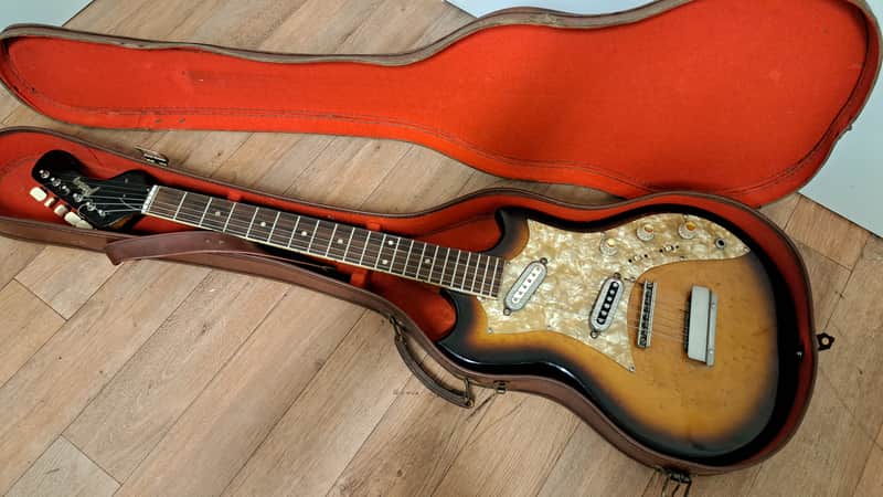 Framus Strato 5/155 Sunburst + original case 1964 image 1