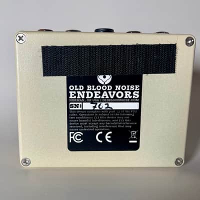 Old Blood Noise Endeavors Float Dual Moving Filter 2022 - Present - Cream / Mint Graphic image 4