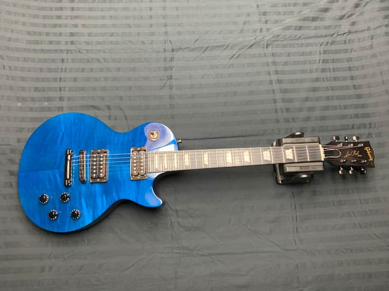 Gibson Les Paul Studio Lite 1993 Trans Blue | Reverb