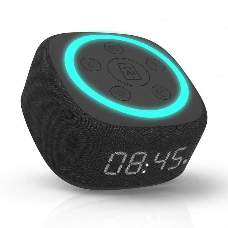 Gemini BRS-180 Bluetooth Home Speaker – Night Light, 15 Sleep Sounds, LED Alarm Clock & Voice-Assistant Button image 1
