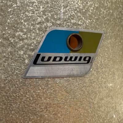 Vintage 60's Ludwig Maple 3-Piece 13/16/22 Drum Kit Set in Silver Sparkle (Rm4) image 5