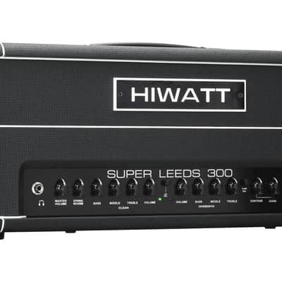Hiwatt Super Leeds 300R 300 Watt 2 Channel Reverb Guitar Amplifier Head image 2