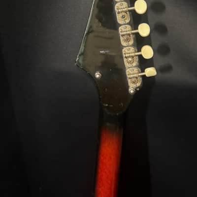 Fujigen Gakki EJ-1 Project - Original Parts - Straight Neck - Mosrite Style Bridge - Solid Body - 1963 image 8