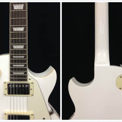HAZE SEG-277 WH electtric guitar 2018 White image 7